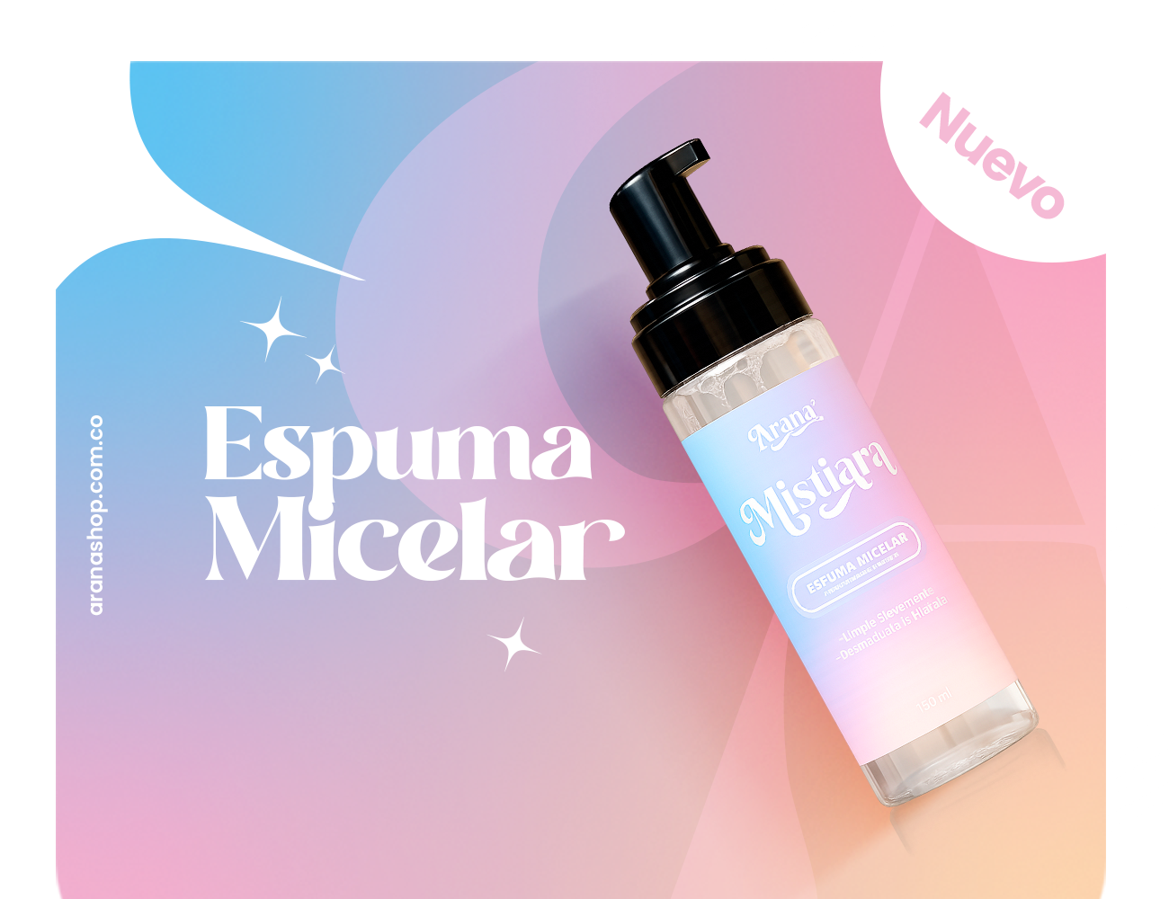 Espuma Micelar Desmaquillante